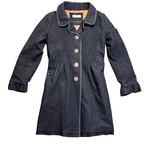 Odd‎ Molly Wool Cashmere Coat Dark Academia Boho Indie Jacket Size O Artsy